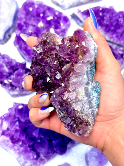 Amethyst Golden Healer Cluster 'Amanda' 0.568kg