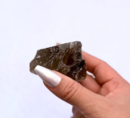 Smoky Quartz Natural Raw Crystal Chunk From Australia 99g #3