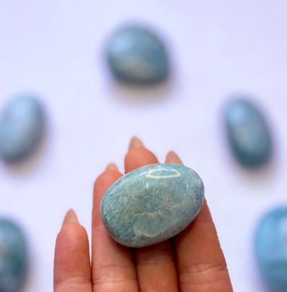 Amazonite Palm Stone #8