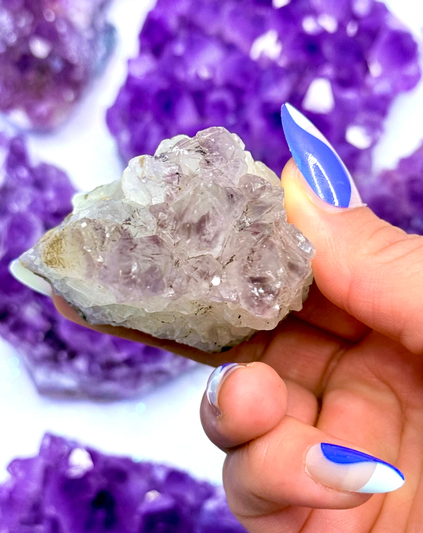 Amethyst Lilac Cluster ‘Anna’ 116g