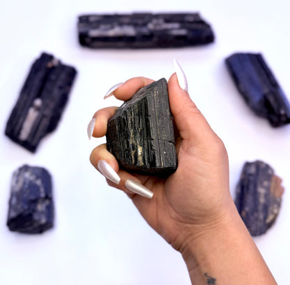 Black Tourmaline Raw 263g #4