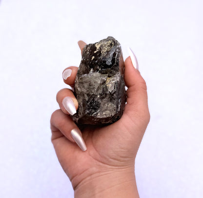 Smoky Quartz Natural Raw Crystal Chunk From Australia 294g #2