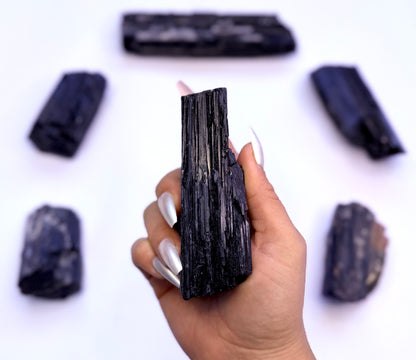 Black Tourmaline Raw 271g #8
