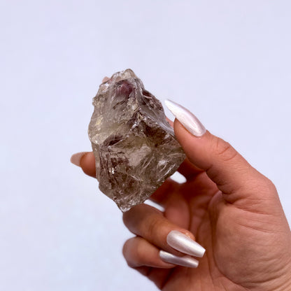 Smoky Quartz Natural Raw Crystal Chunk From Australia 100g #4
