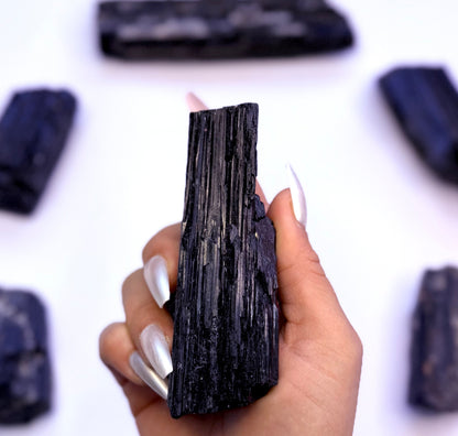Black Tourmaline Raw 271g #8