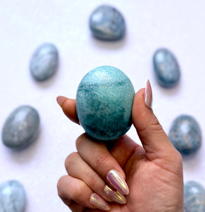 Amazonite Palm Stone #2