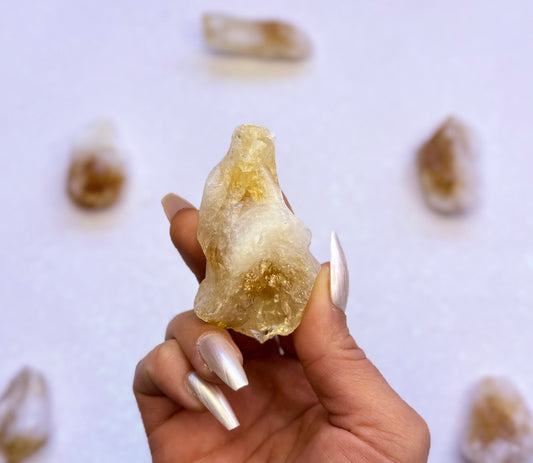 Citrine Raw Heat Treated 57g #4
