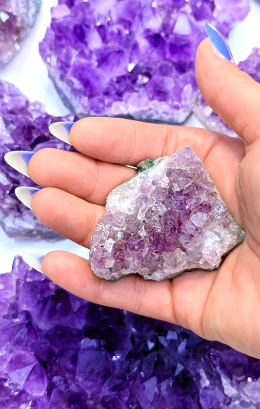 Amethyst Lavender Cluster 'Alana' 74g