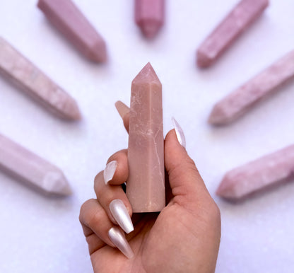Peruvian Pink Opal Tower 99g #3