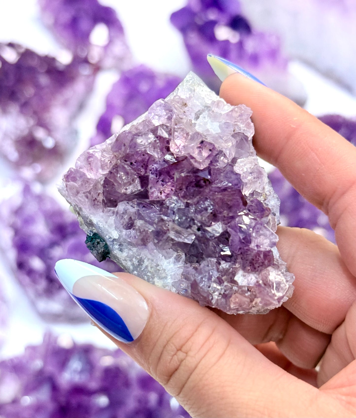 Amethyst Lavender Cluster 'Alana' 74g