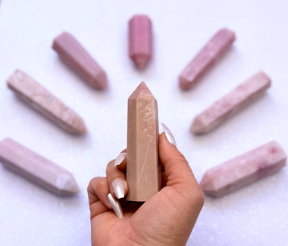 Peruvian Pink Opal Tower 99g #3