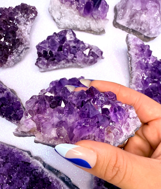 Amethyst Purple Cluster 'Athena' 175g