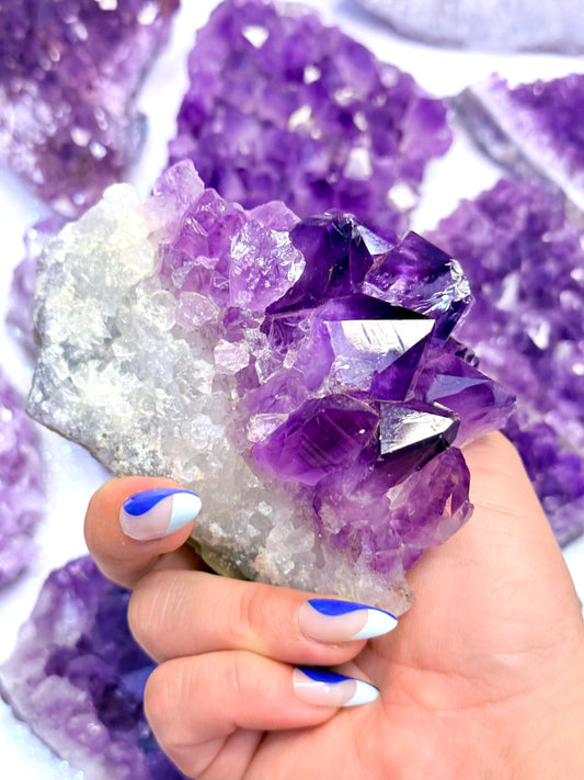 Amethyst Purple Cluster ‘Amelia’ 488g