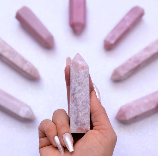 Peruvian Pink Opal Tower 117g #2