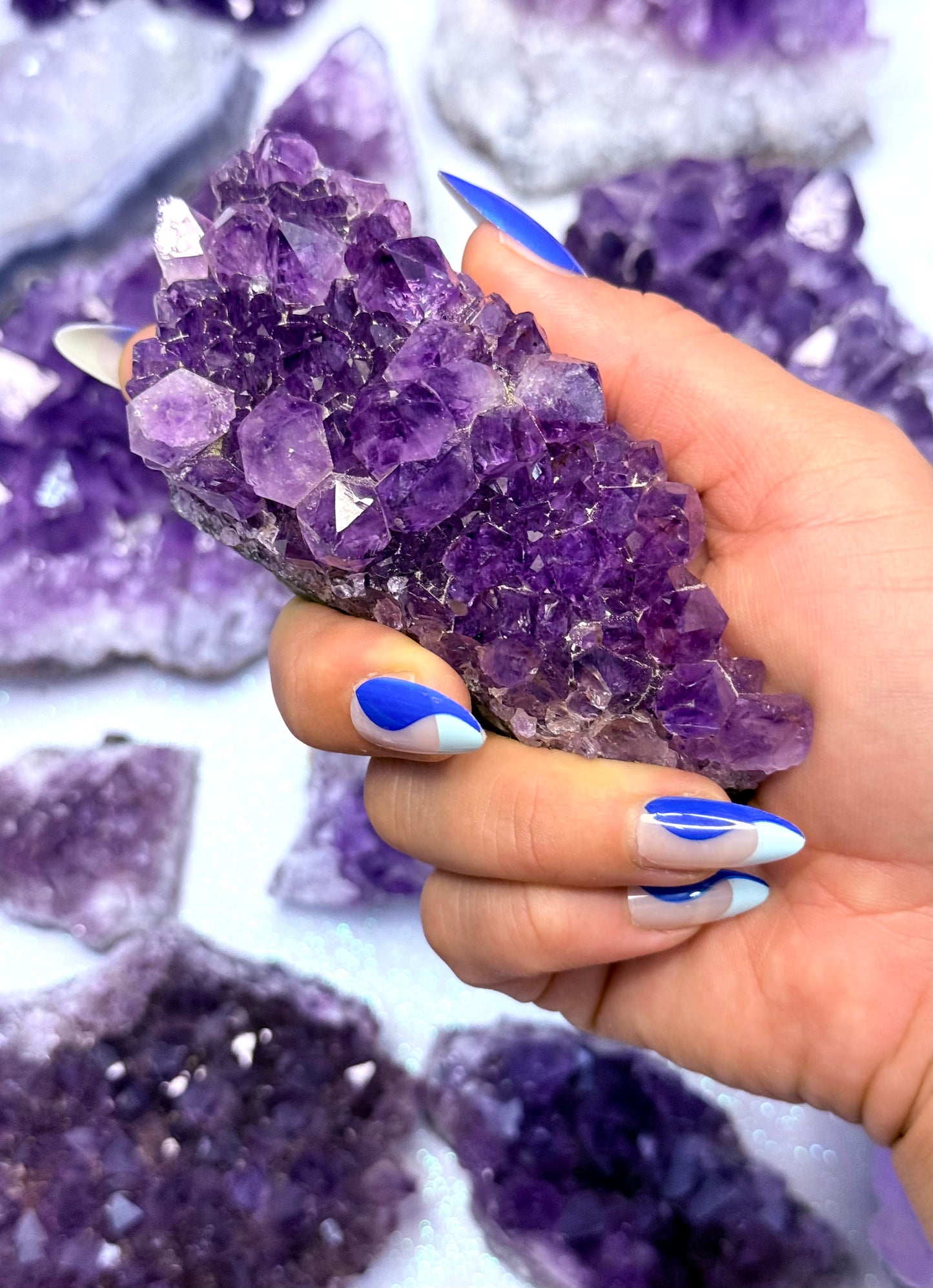 Amethyst Purple Cluster ‘Annika’ 219g