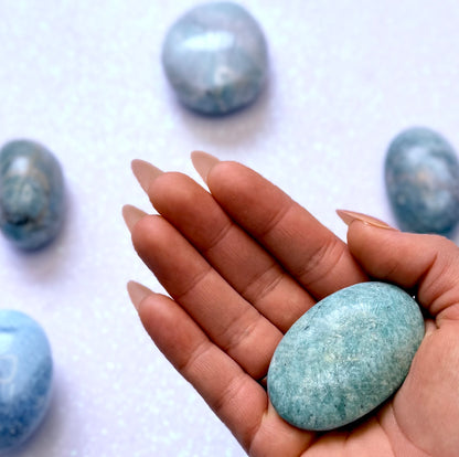 Amazonite Palm Stone #9