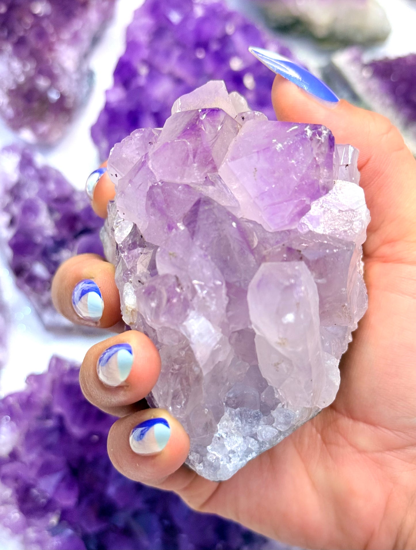 Amethyst Lavender Cluster ‘Autumn’ 0.569kg