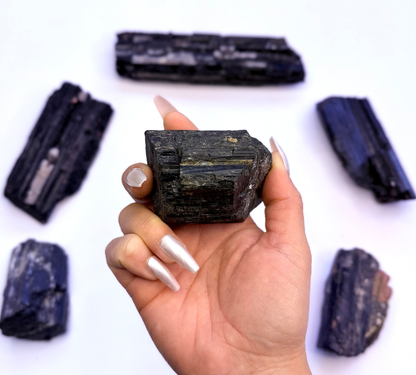 Black Tourmaline Raw 263g #4