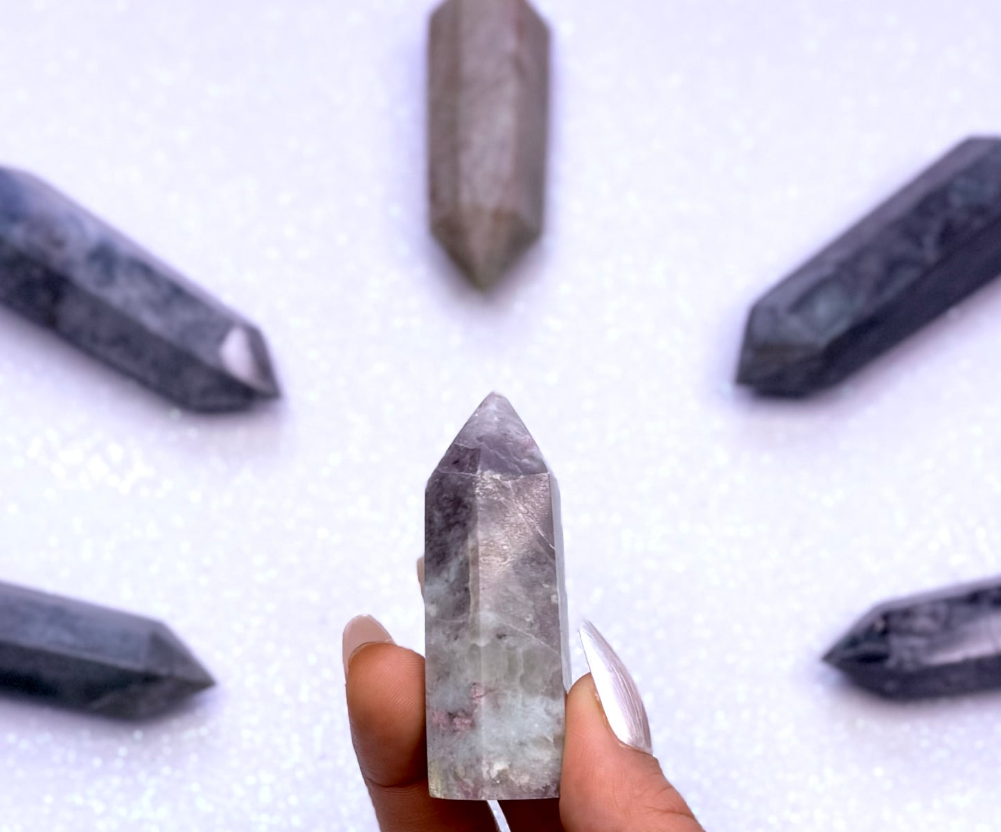 Pink Tourmaline Point Tower Generator #2