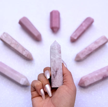 Peruvian Pink Opal Tower 117g #2