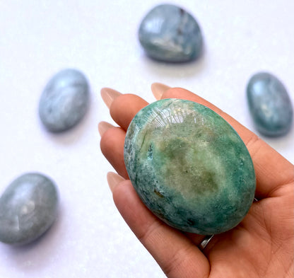 Amazonite Palm Stone #3