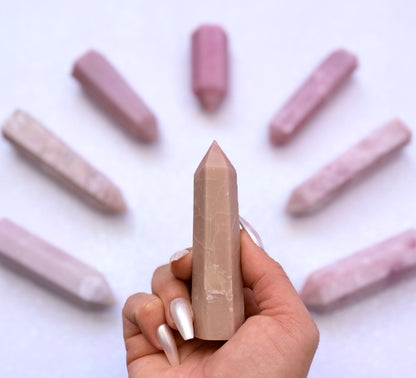 Peruvian Pink Opal Tower 99g #3