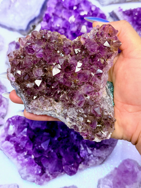 Amethyst Golden Healer Cluster 'Amanda' 0.568kg
