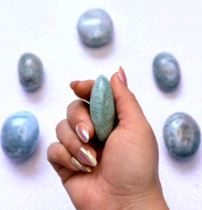 Amazonite Palm Stone #9